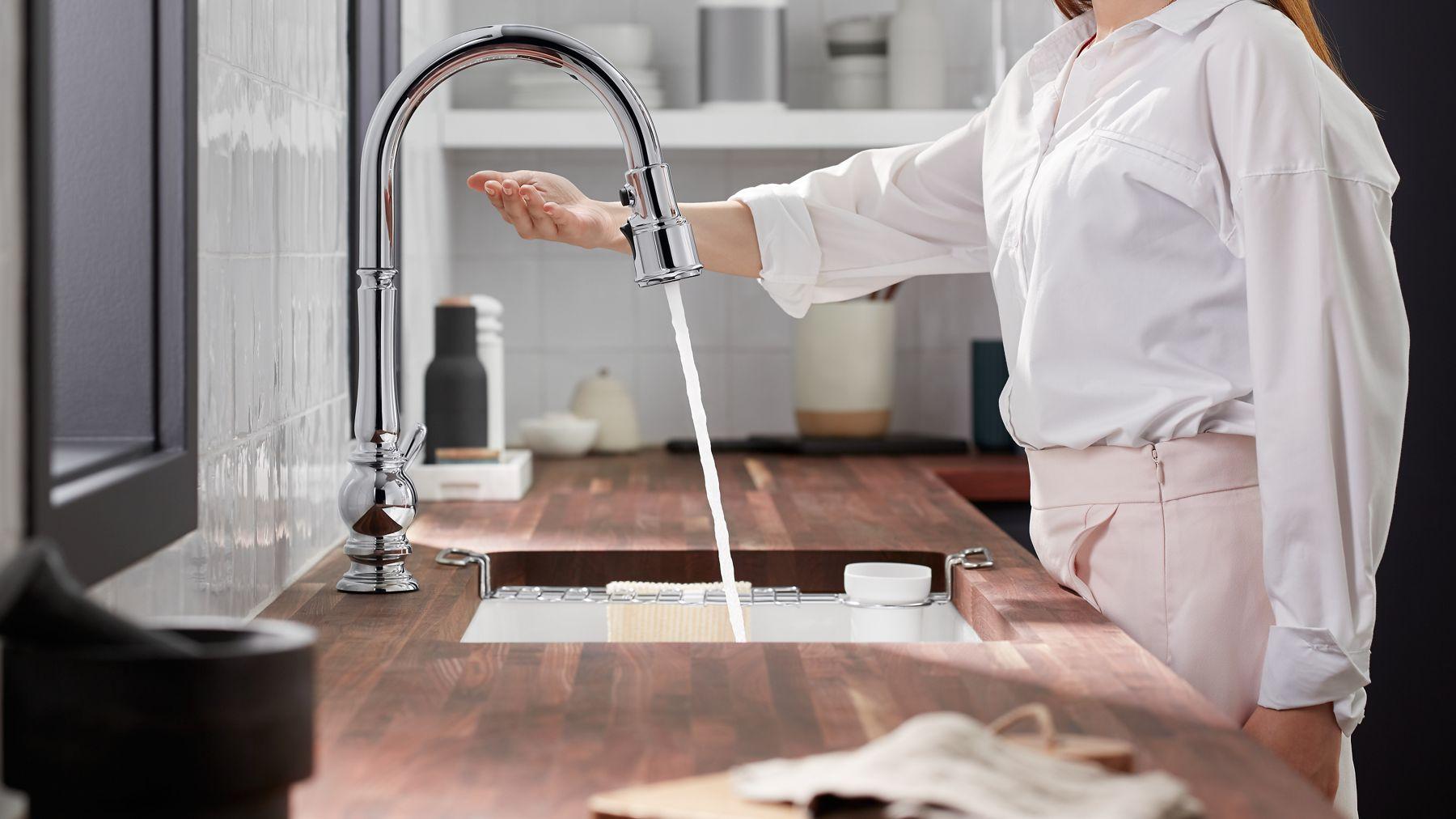 corner kitchen sink
