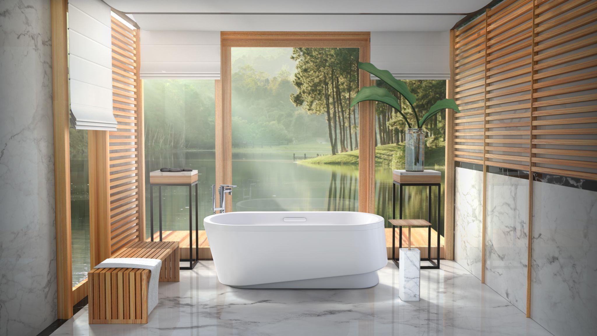 Oval Freestanding Bath