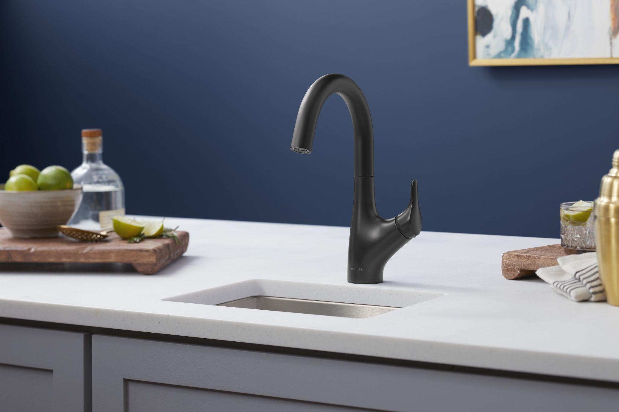 Kohler Kitchen Tap Models with Finishes That Make a Statement