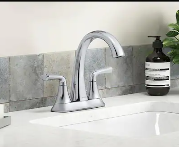 Double-handle faucet