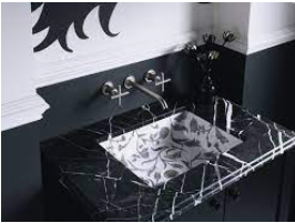 Kohler Mate Black Bathroom Sink