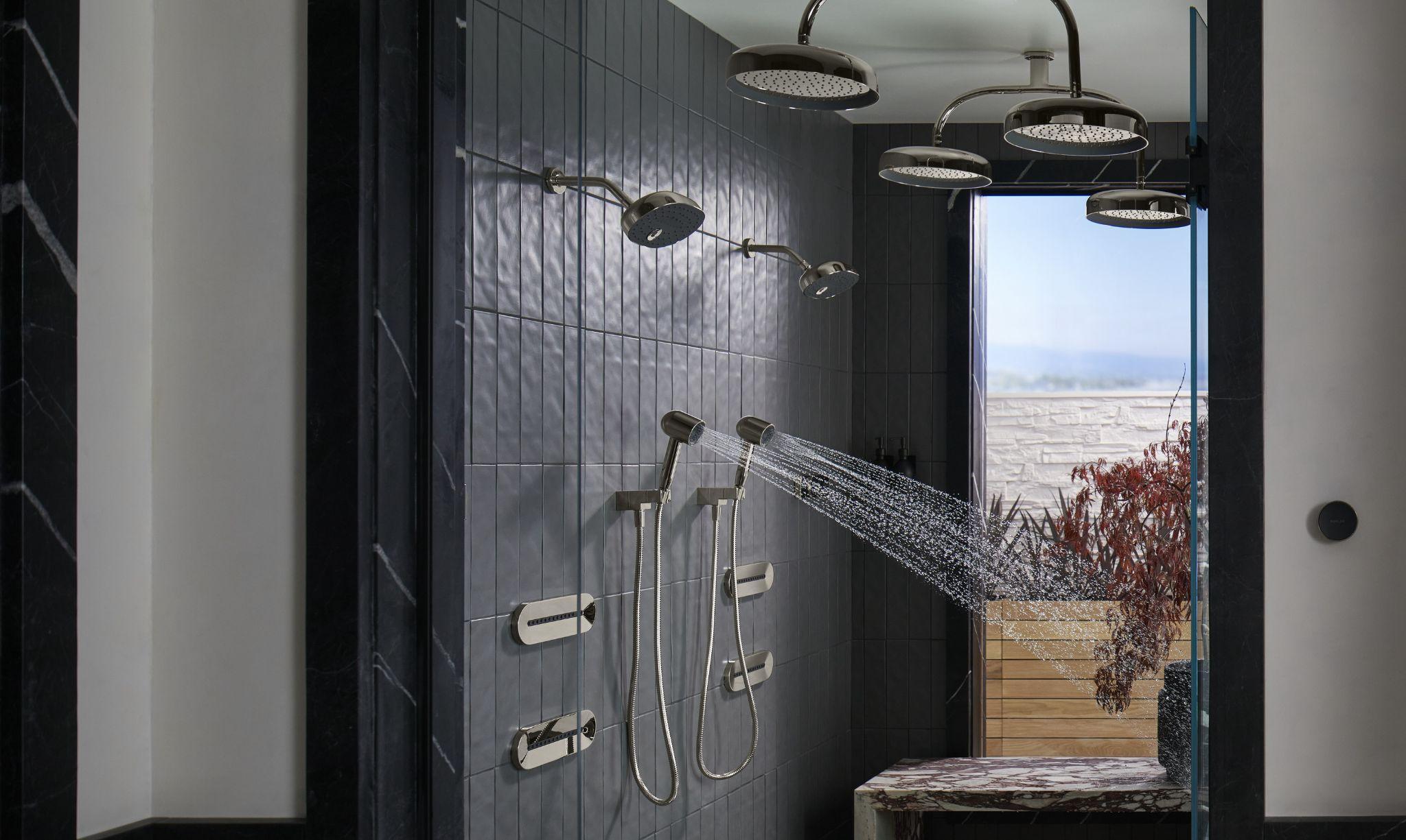shower head height