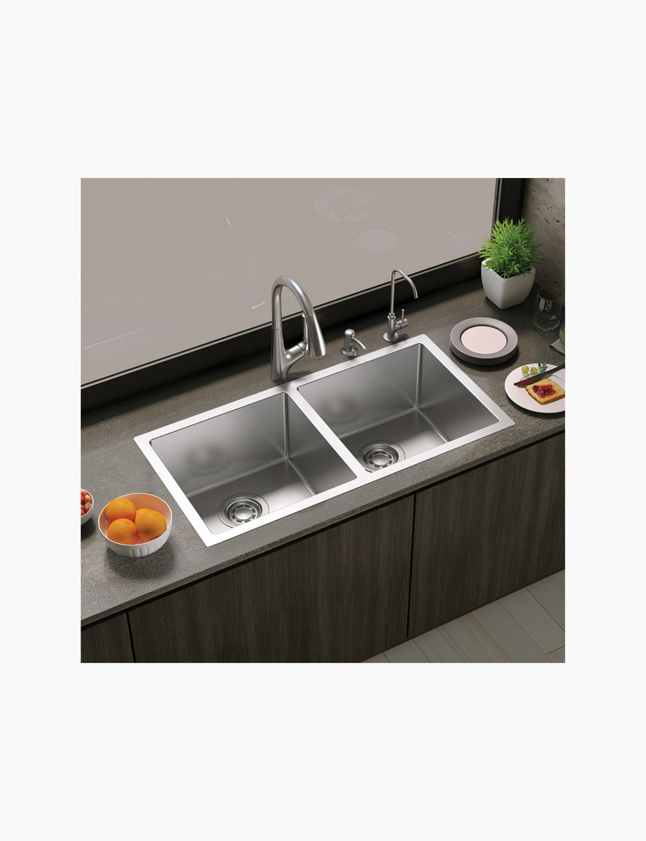 Double bowl kitchen