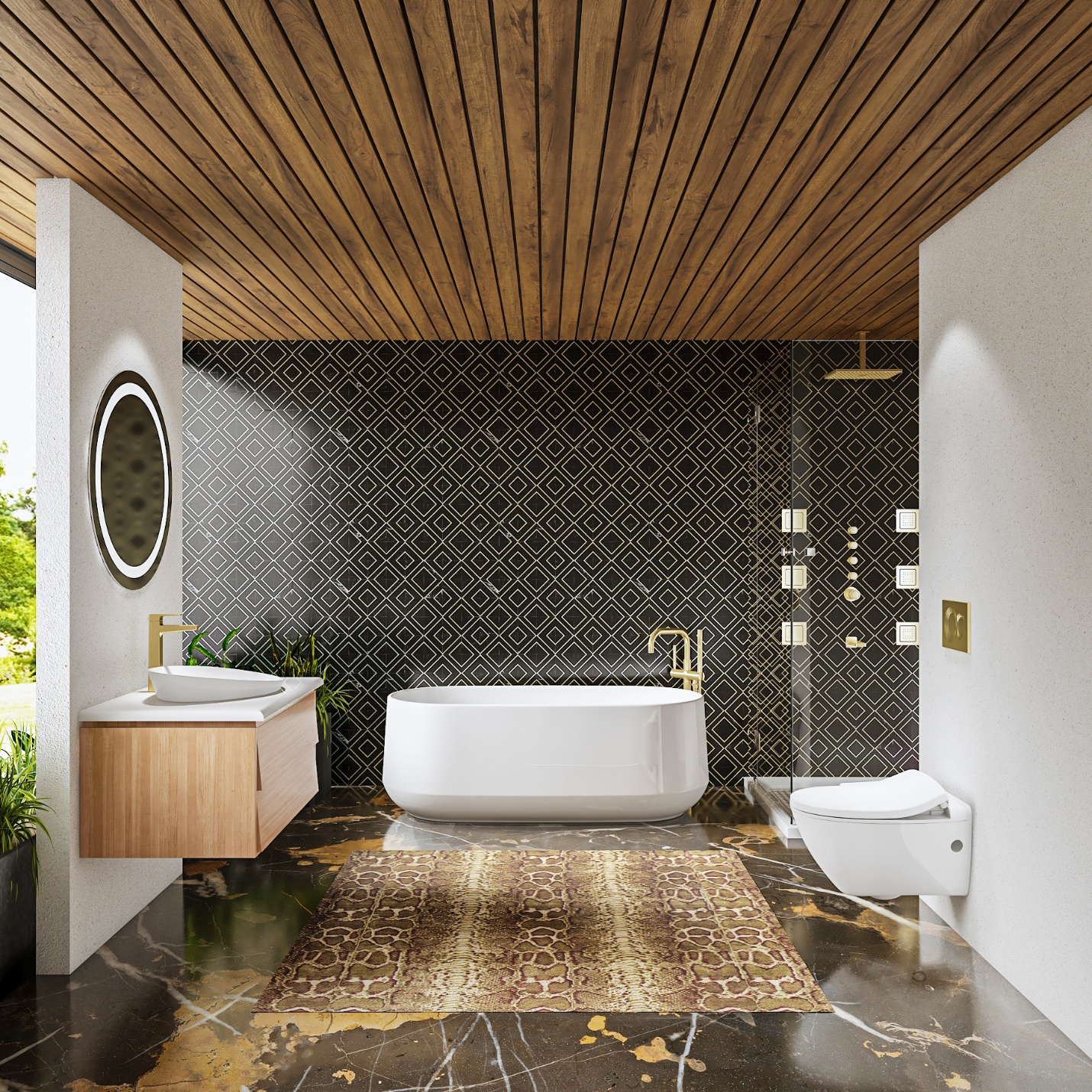 bathroom shower