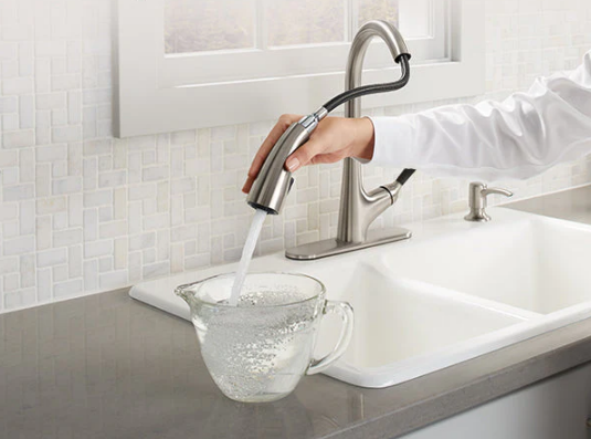 Kohler designed faucets