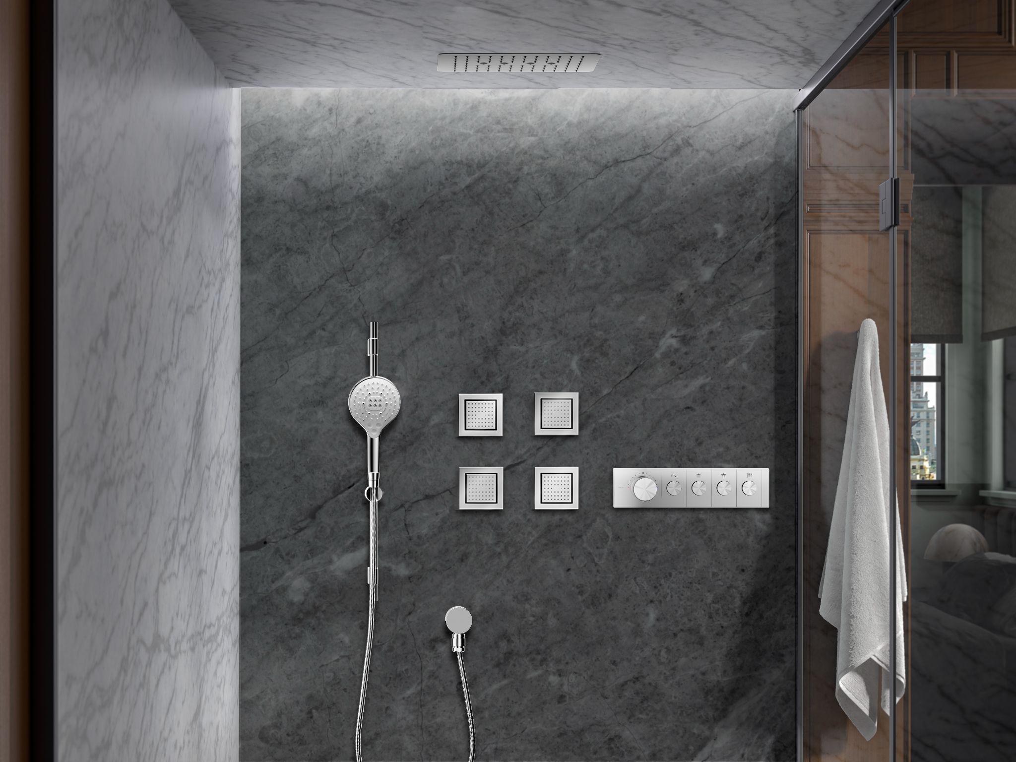 Rain Shower Head Height