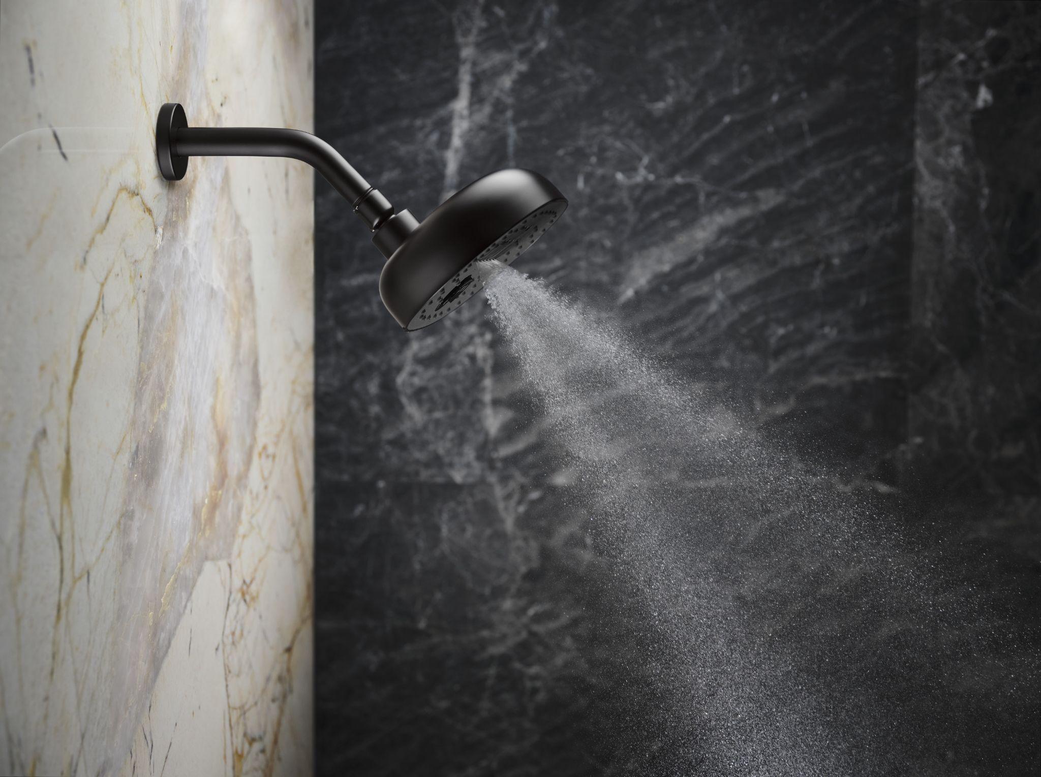 shower head height from floor