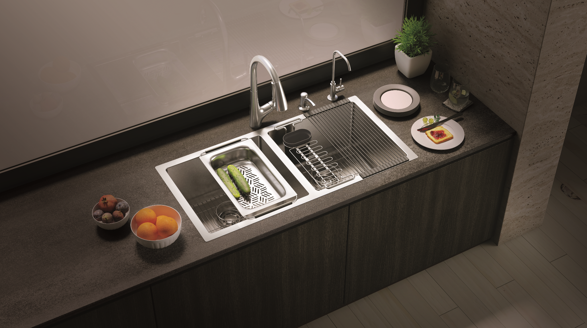 small kitchen sink