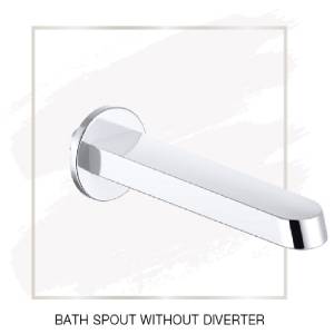 Bath Spout Without Diverter