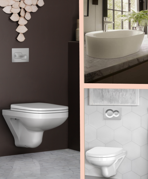 Ergonomic design suitable for modern bathrooms