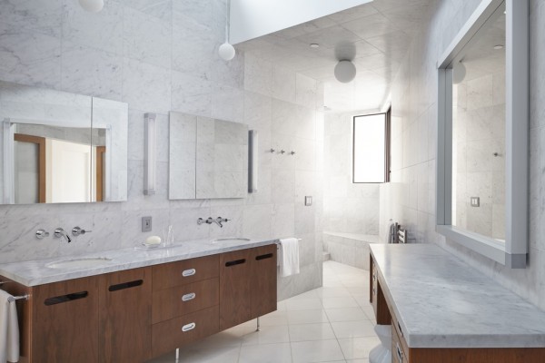 Clean and Contemporary Pale Neutral Bathroom